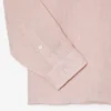 Camisa de lino de corte regular para hombre