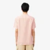 Camisa de lino de manga corta de corte regular para hombre
