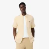 Camisa de lino de manga corta para hombre