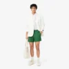 Camisa de lino de manga corta para hombre