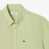 Camisa de lino de manga corta para hombre