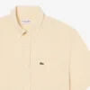 Camisa de lino de manga corta para hombre