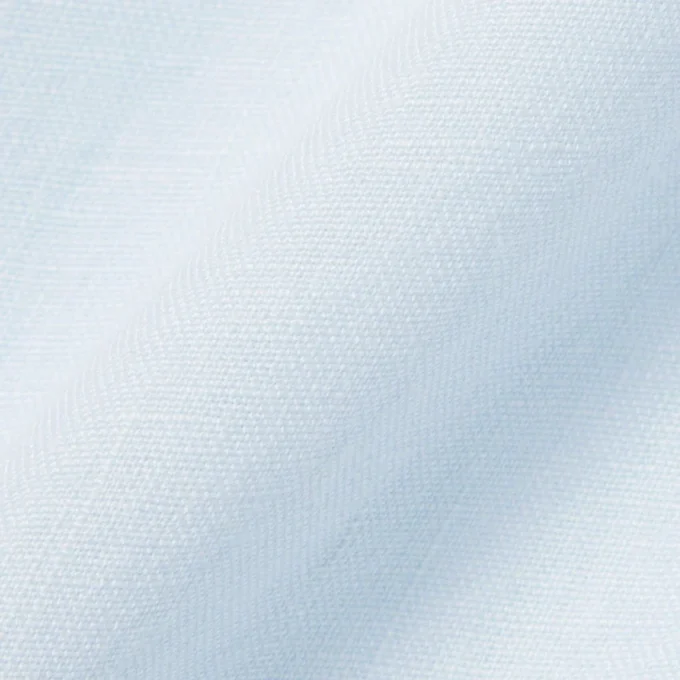 Camisa de lino de manga corta para hombre