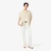 Camisa de lino mezclado