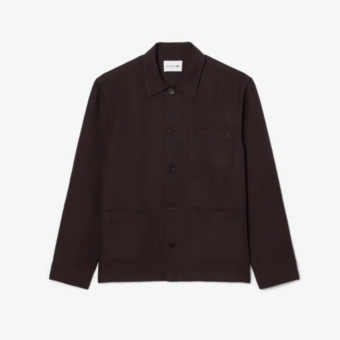 Camisa de lino mezclado