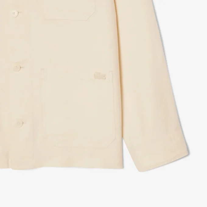 Camisa de lino mezclado