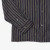 Camisa de lyocell a rayas de corte holgado para hombre