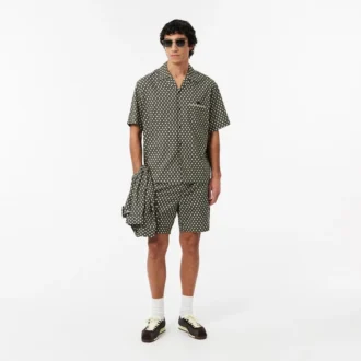 Camisa de manga corta de corte holgado