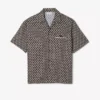 Camisa de manga corta de corte holgado