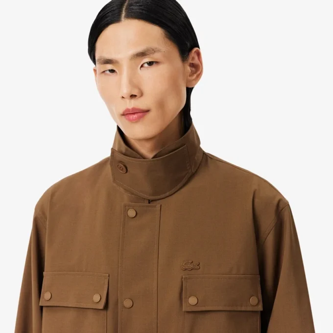 Camisa de mezcla de lana The Blend de corte regular Runway