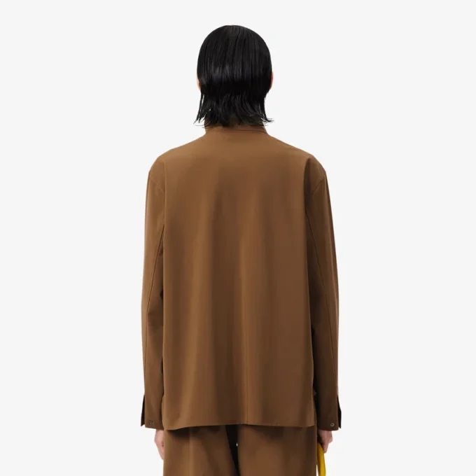 Camisa de mezcla de lana The Blend de corte regular Runway