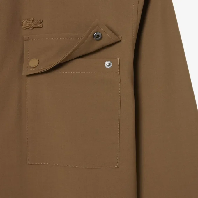Camisa de mezcla de lana The Blend de corte regular Runway