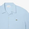 Camisa de piqué de manga corta y corte holgado