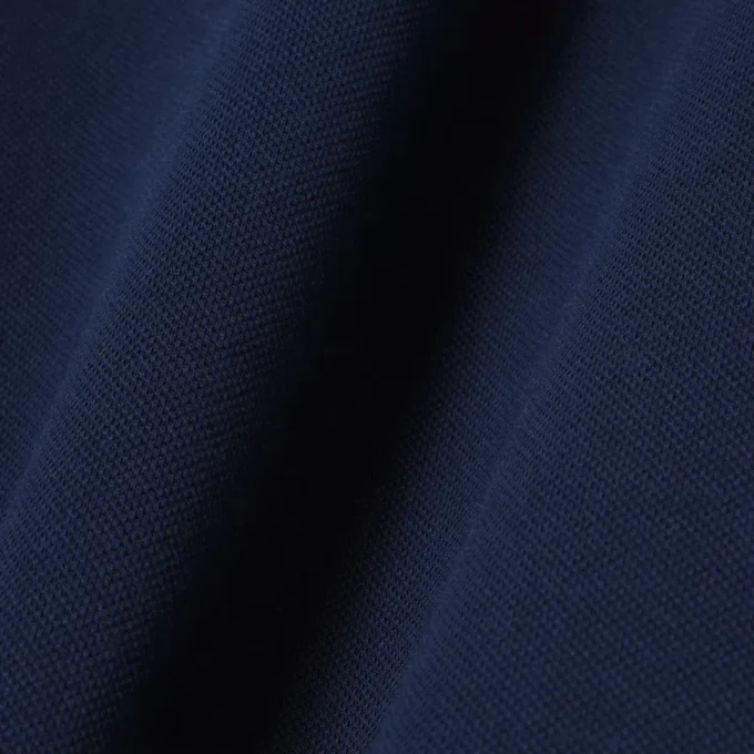 Camisa de piqué de manga corta y corte holgado