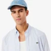Camisa de popelín a cuadros de corte regular