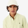 Camisa de popelín a cuadros de corte regular