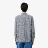 Camisa de popelín a cuadros de corte regular