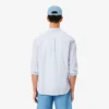 Camisa de popelín a cuadros de corte regular