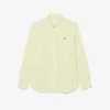 Camisa de popelín a cuadros de corte regular