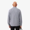 Camisa de popelín a cuadros vichy de corte regular para hombre