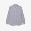 Camisa de popelín a cuadros vichy de corte regular para hombre