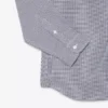 Camisa de popelín a cuadros vichy de corte regular para hombre