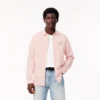 Camisa de popelín elástico de corte entallado para hombre