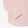 Camisa de popelín elástico de corte entallado para hombre