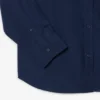 Camisa de popelín elástico de corte regular