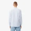 Camisa de rayas de punto fino de corte regular para hombre