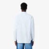 Camisa de rayas de punto fino de corte regular para hombre