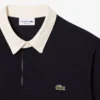 Camisa de rugby de algodón de corte holgado para hombre