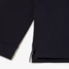 Camisa de rugby de algodón de corte holgado para hombre