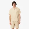 Camisa de sarga estampada de corte holgado