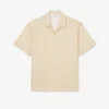 Camisa de sarga estampada de corte holgado