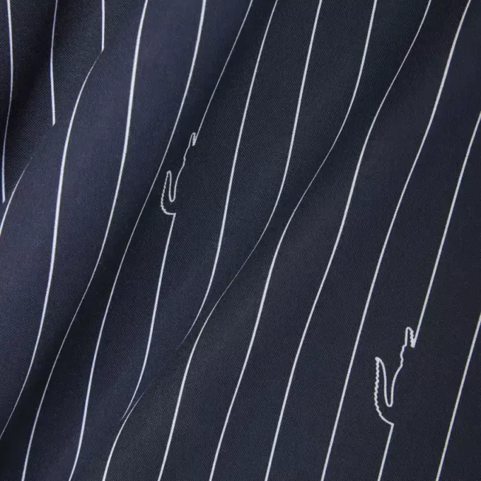 Camisa de sarga estampada de corte holgado
