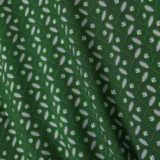 Camisa de satén estampada de corte regular Runway