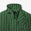 Camisa de satén estampada de corte regular Runway