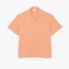 Camisa de seersucker de corte holgado