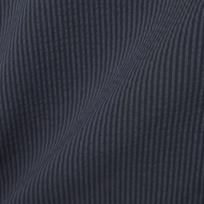 Camisa de seersucker de corte holgado