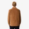 Camisa de terciopelo de corte regular para hombre
