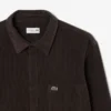 Camisa de terciopelo de corte regular para hombre