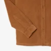 Camisa de terciopelo de corte regular para hombre