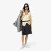 Camisa oversize de algodón con botones para mujer