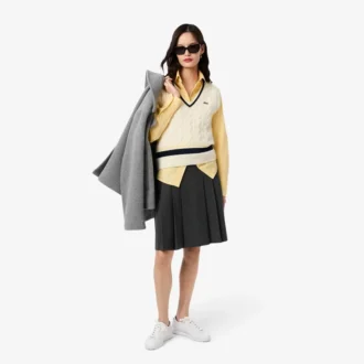 Camisa oversize de algodón con botones para mujer