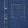 Camisa oversize de denim para mujer