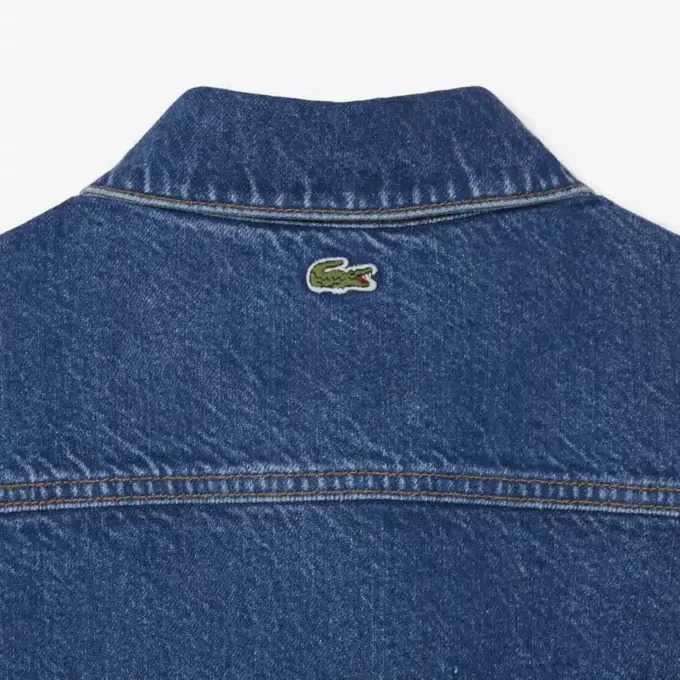 Camisa oversize de denim para mujer