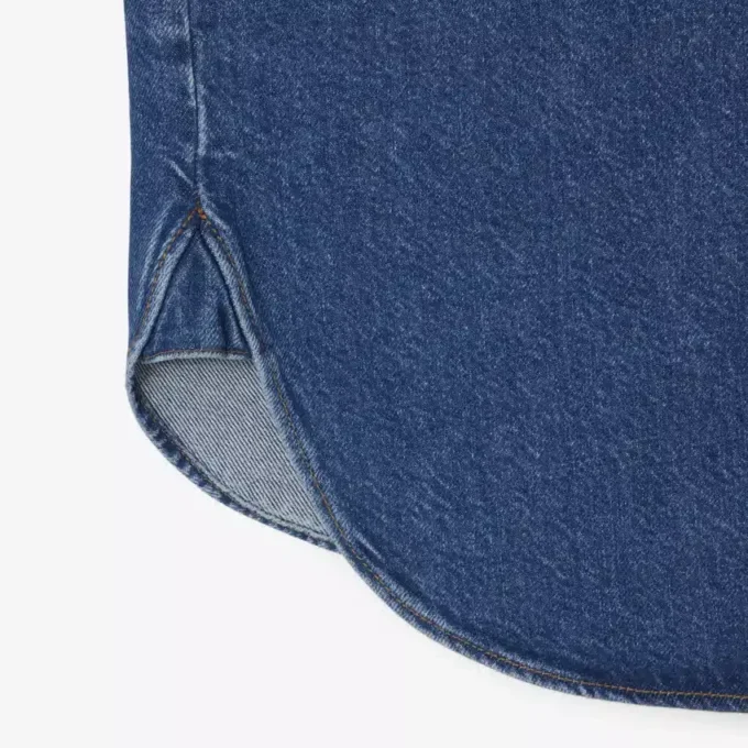 Camisa oversize de denim para mujer