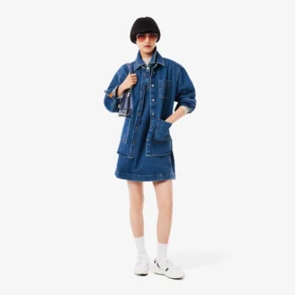 Camisa oversize de denim para mujer