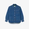 Camisa oversize de denim para mujer